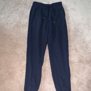 Womens Navy Sweatpants